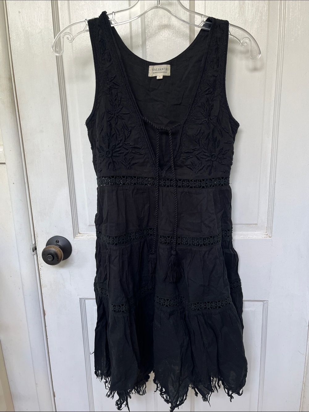 Anthropologie Valiante Black Dress Size 1